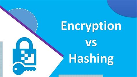 Encryption Vs Hashing Youtube