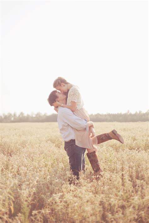 Inspired By This Texas Ranch And Field Engagement Session Inspired By