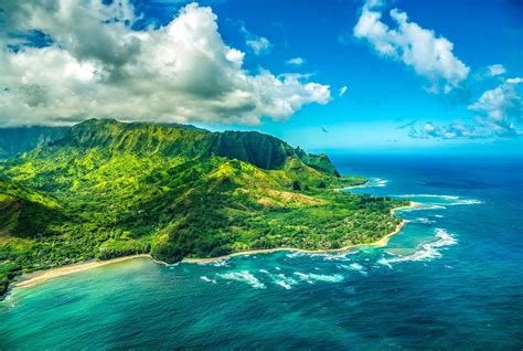 Hawaii The Best Aerial Views Of Hawaii Walpaper