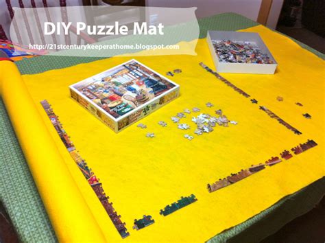With these ten tutorials, you will discover fun ways to decorate or even make your own diy yoga mat. 21st Century Keeper at Home: DIY Puzzle Mat