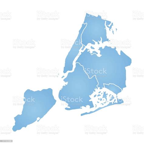 Map Of Newyork City Stock Illustration Download Image Now Map New