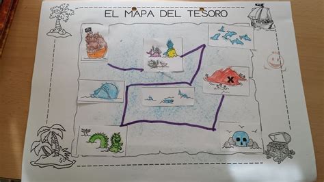 EL MAPA DEL TESORO Mapas Del Tesoro Mapas Piratas Infantiles 23940