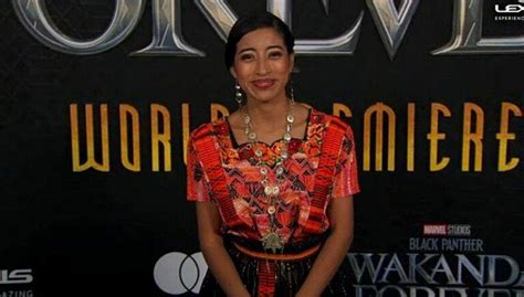 La Actriz Guatemalteca María Telón Participó En La Película De Marvel