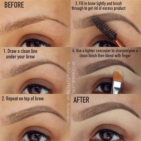 How To Fill In Shape Tweeze Trim And Transform Your Eyebrows Artofit