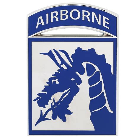 18th Airborne Corps Patch Color Car Emblem