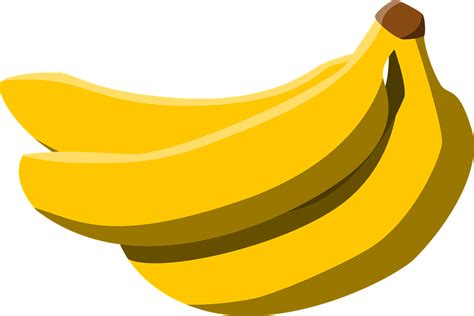 Bananas Comida Fruta Gráfico Vetorial Grátis No Pixabay Pixabay