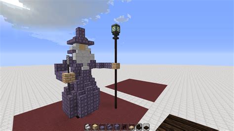 Wizard Statue Minecraft Project