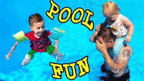 Toata Ziua In Piscina La Vila Pool Fun Day Youtube