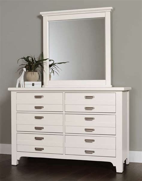 Vaughan Bassett Bungalow Double Dresser With 6 Drawers In Lattice