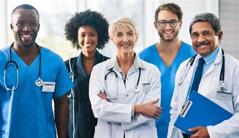 Premium Photo Team Or Group Of A Doctor Nurse And Medical
