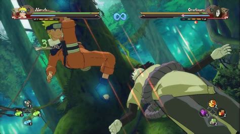 Naruto Vs Orochimaru Naruto Shippuden Ultimate Ninja Storm 4 Gameplay