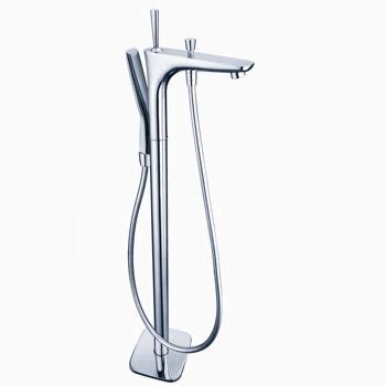 Jugo Modern Design Free Standing Tub Filler Shower $340 | Faucet, Free standing tub, Bathtub filler