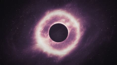 Download Planet Space Black Hole Violet Space 1920x1080 Wallpaper