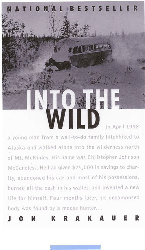 Book Review “into The Wild” By Jon Krakauer The Happy Hermit