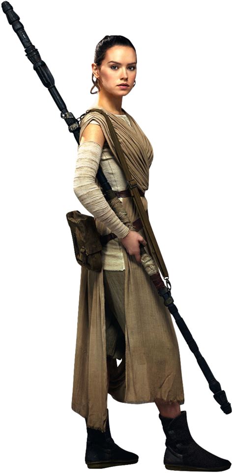 Png Rey Star Wars Daisy Ridley The Last Jedi Force Awakens Png World