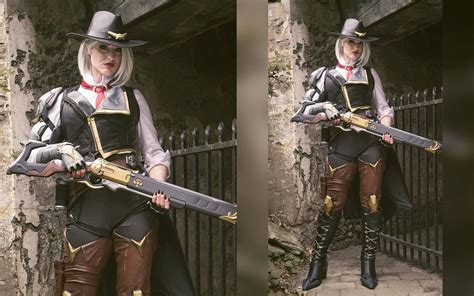 ashe  overwatch cosplay gaming