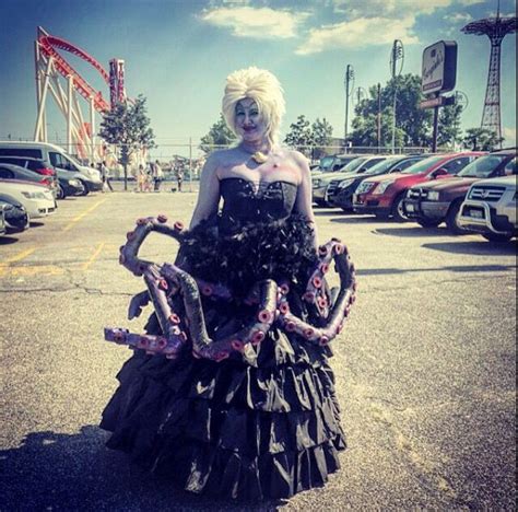 Ursula From The Little Mermaid For The Mermaid Parade In Coney Island