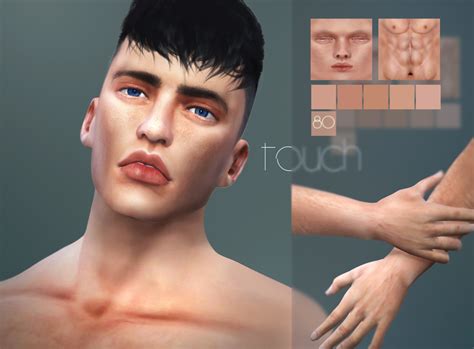 My Sims 4 Blog Touch Skin For Males And Females By 1000formsoffear
