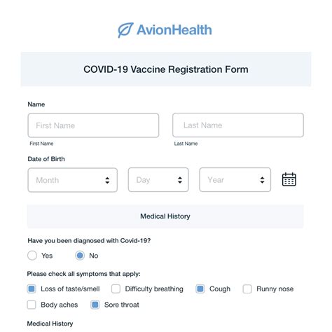 Ready To Use Covid 19 Vaccine Workflow Form Templates Formstack Blog