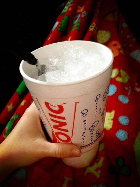 You Dont Even Need A Drink For Sonic Ice A Spoon Works Just Fine