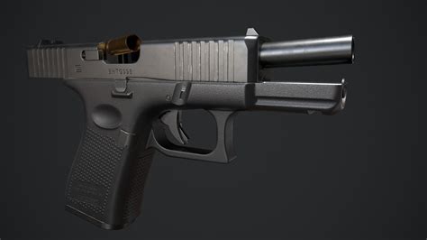 3d Model Glock G19 Vr Ar Low Poly Cgtrader
