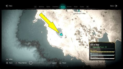 Skye Hoard Map Treasure Location Assassin S Creed Valhalla