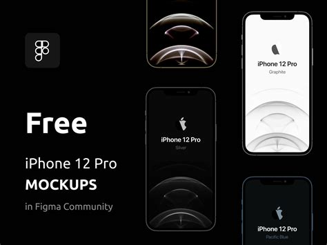 Iphone 12 Pro Mockups Free In Figma By Dee Aero On Dribbble