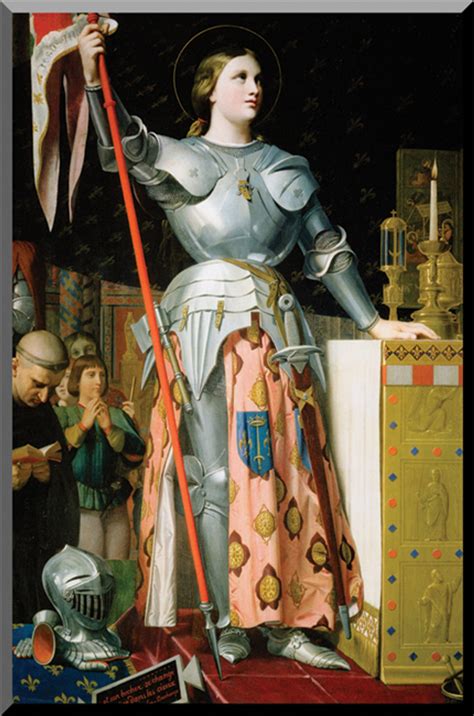 St Joan Of Arc Wall Plaque Catholic To The Max Online Catholic Store