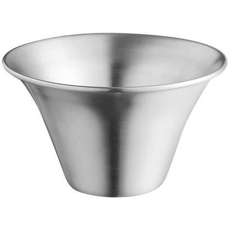 American Metalcraft 4 Oz Flared Rim Stainless Steel Sauce Cup