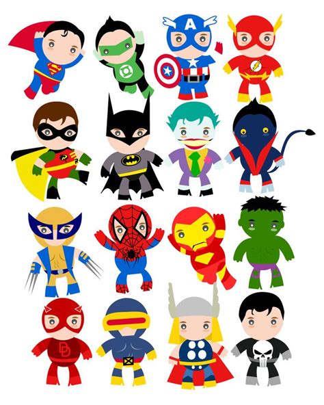 Superhero Template Clipart Best