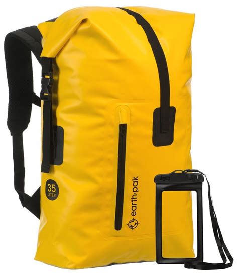 Premium 35l Dry Bag Backpack With Large Zippered Pocket Dry Bag