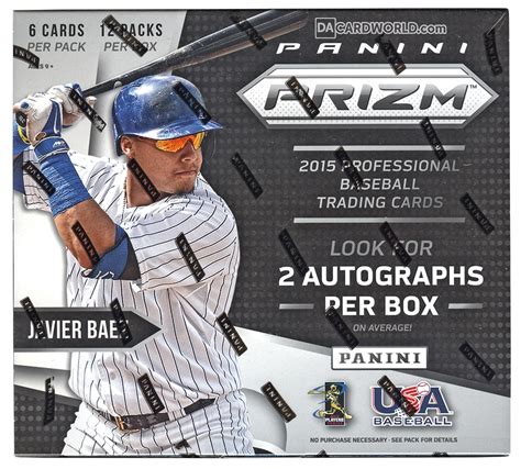 We did not find results for: 2015 Panini Prizm Baseball Hobby Box | DA Card World