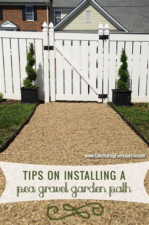 Have The Best Yard On The Block With A Diy Pea Gravel Path Pea Gravel Garden Gravel Garden
