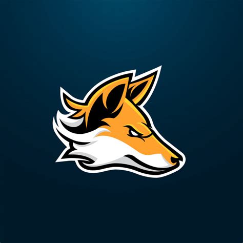 Fox Esport Gaming Mascot Logo Design Vector Premium Download