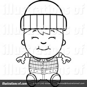 Coloring daily and completing color pages and even books boosts a child's pride and confidence to complete tasks in themselves, which will benefit them in coming future. Lumberjack Clipart #1141275 - Illustration by Cory Thoman