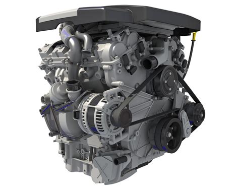 V6 Engine Cutaway 3d Model Turbosquid 1414605