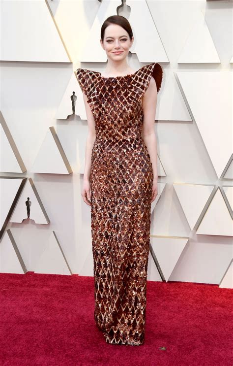 Emma Stone Oscars 2019 Red Carpet Celebmafia