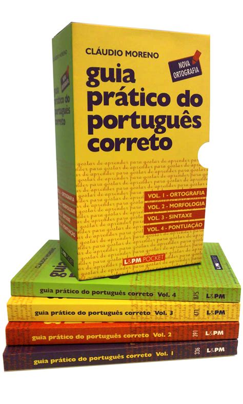 Caixa Especial Guia PrÁtico Do PortuguÊs Correto Cláudio Moreno L
