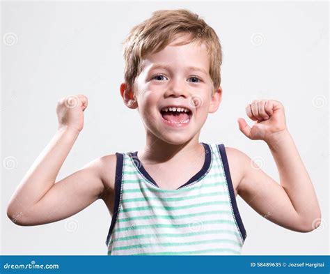 Happy Kid Stock Image Image Of Male Smile Cute People 58489635