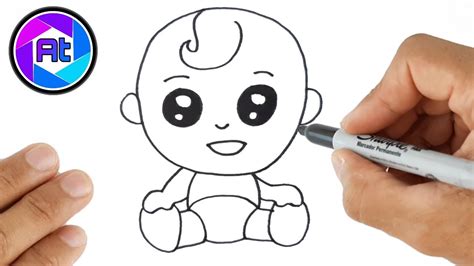 Como Dibujar Un Bebe Facil Paso A Paso Youtube