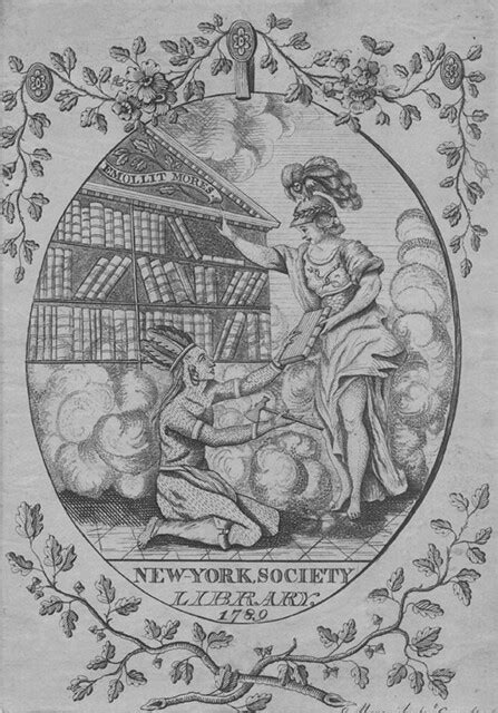 Bookplate Of The New York Society Library Flickr Photo Sharing