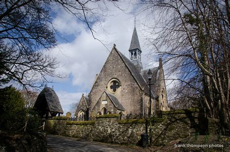Old Scottish Church Parish Church In Luss Scotland Frank Thompson