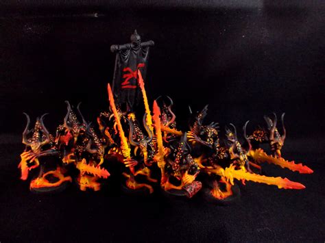 Black Bloodletters Garglechum Orange Warhammer 40000