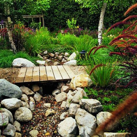 Inspiring Dry Riverbed And Creek Bed Landscaping Ideas 33 Rockindeco