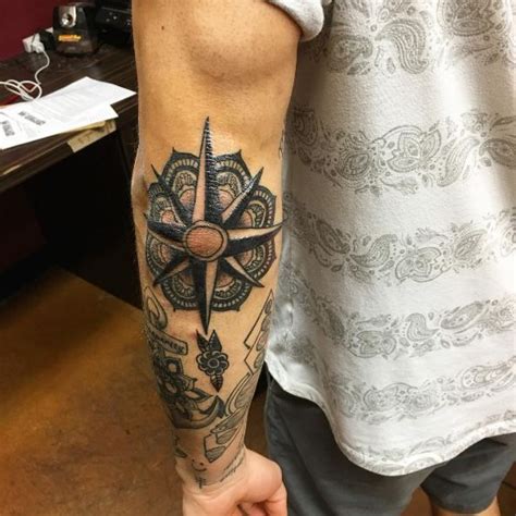 50 Traditional Elbow Tattoos For Men 2020 Tribal Designs Elbow
