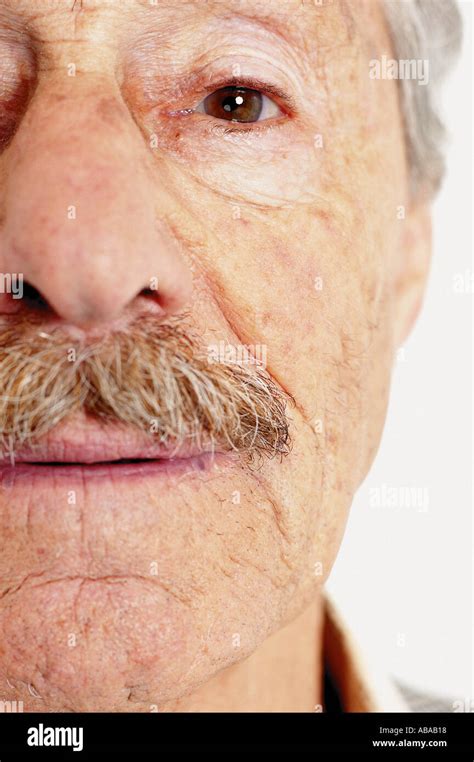 Portrait Of Old Man Stock Photo Alamy