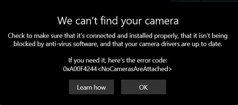 My Laptop Camera Is Not Working Microsoft Community