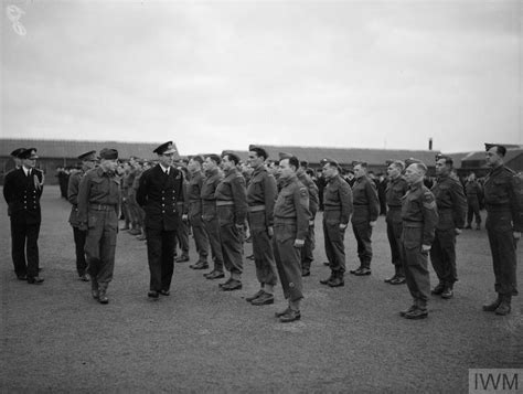 Lord Louis Mountbatten At A Combined Operation Centre Dundonald Camp