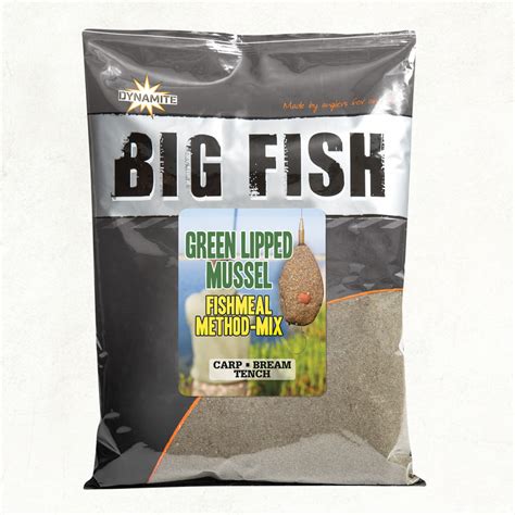 Dynamite Baits Big Fish Green Lipped Mussel Method Mix Dy1471