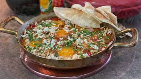 Shakshuka Eggs Braised In Tomato And Red Pepper Sauce By Michelle